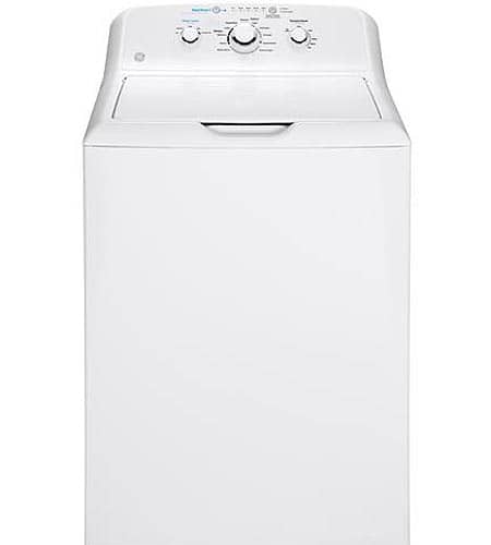 GE 4.2 Cu. Ft. White Top Load Washer With Stainless Steel Basket