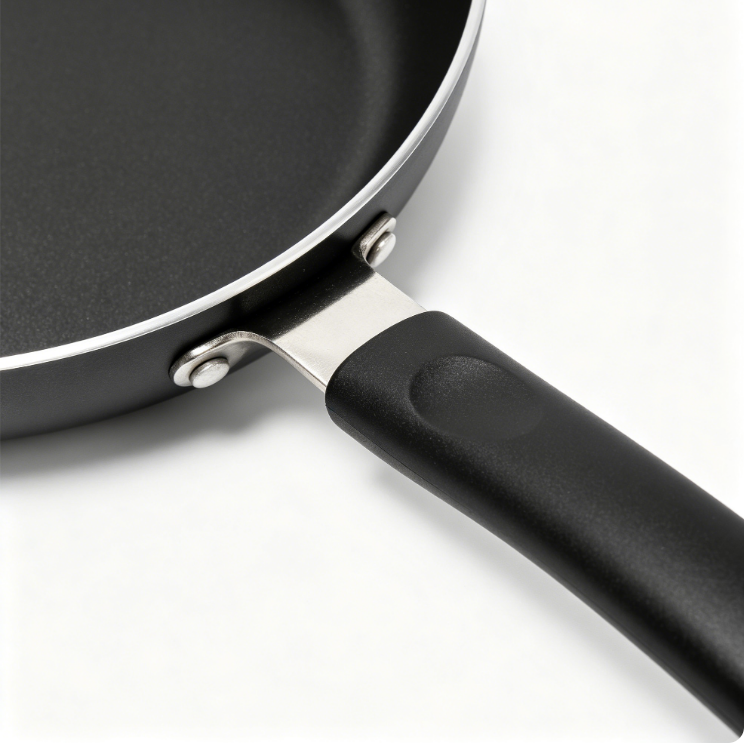 TRUEMAN ROCKEY-Nonstick Frying Pan Skillet,Non Stick Granite Fry Pan Egg Pan Omelet Pans, Stone Cookware Chef's Pan, PFOA Free,Induction Compatible(Classic Granite, 8-Inch)